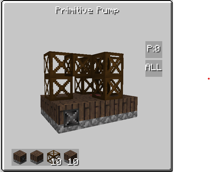 Primitive water pump